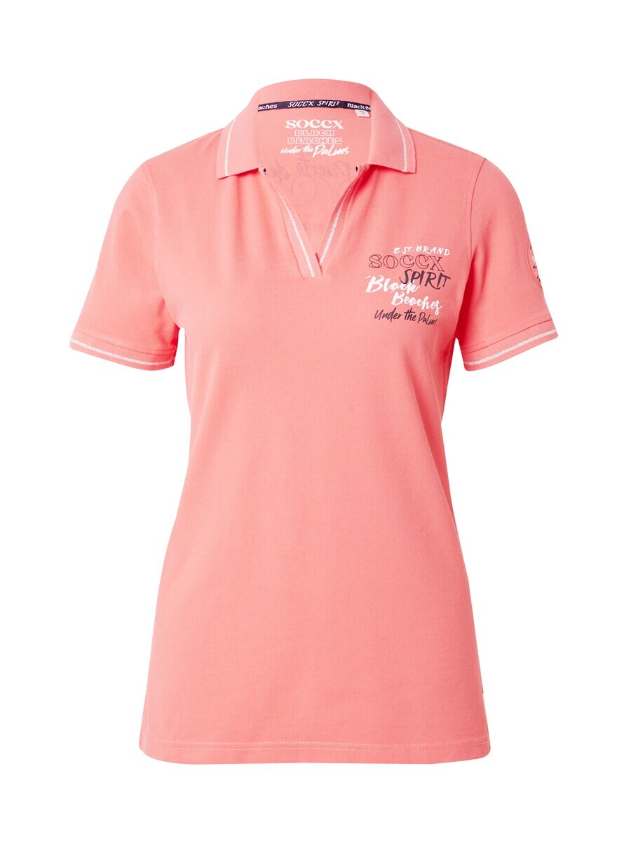 

Рубашка поло Soccx Shirt, цвет coral