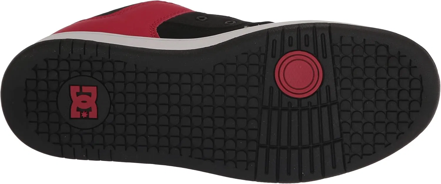 Мужские скейтбордистские кроссовки DC Manteca 4 DC Shoes, Black Athletic Red — фото 4