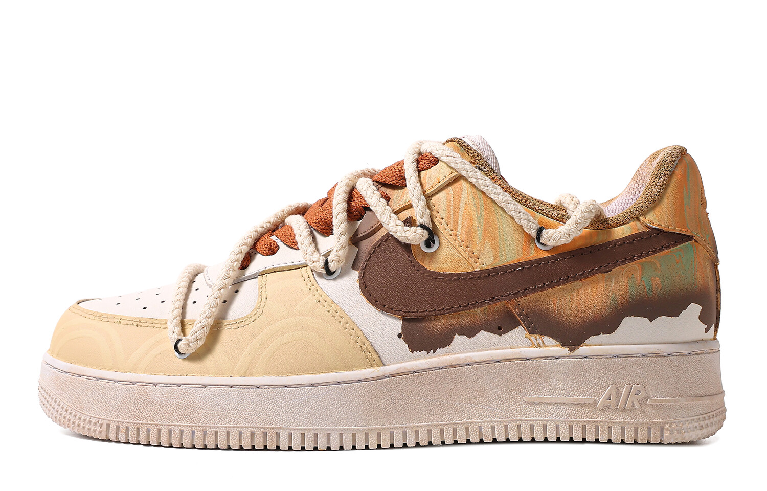 

Женские кроссовки для скейтбординга Nike Air Force 1, Linen