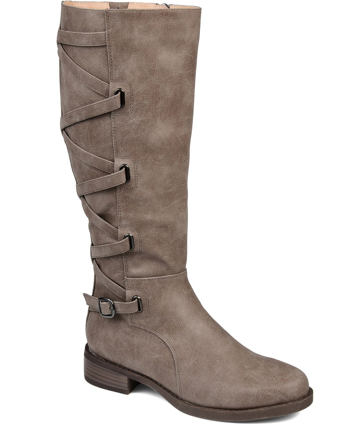 Женские ботинки Carly с широкими икрами Journee Collection