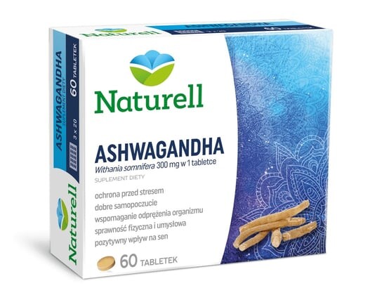 

Naturell, Ашваганда, 60 капсул
