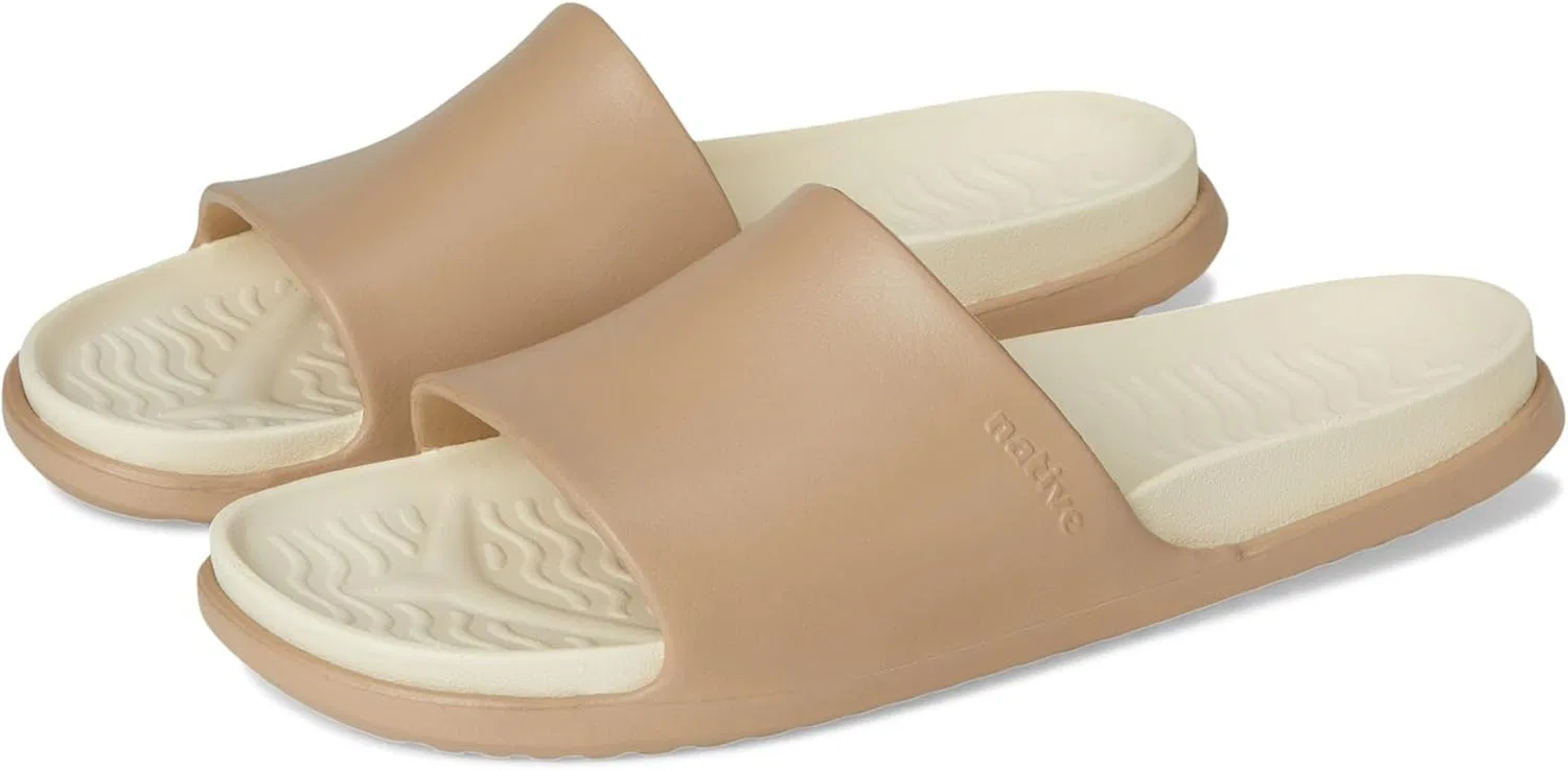 Мужские сандалии Spencer LX Wanderfoam, Flax Tan/Bone White Native Shoes