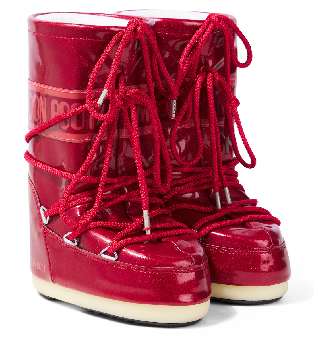 

Зимние сапоги Icon Glitter Moon Boot Kids, красный