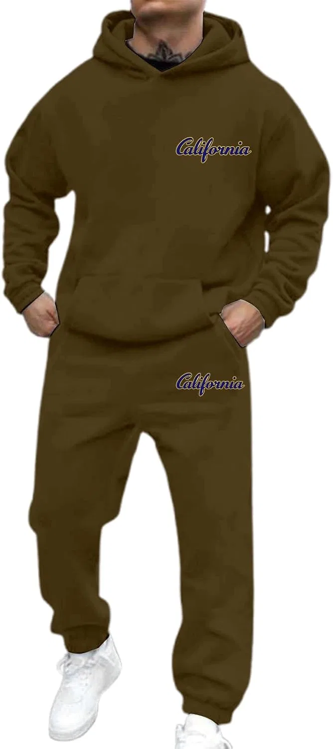 Спортивный костюм из флиса, Vintage California, 2 предмета, A02-other