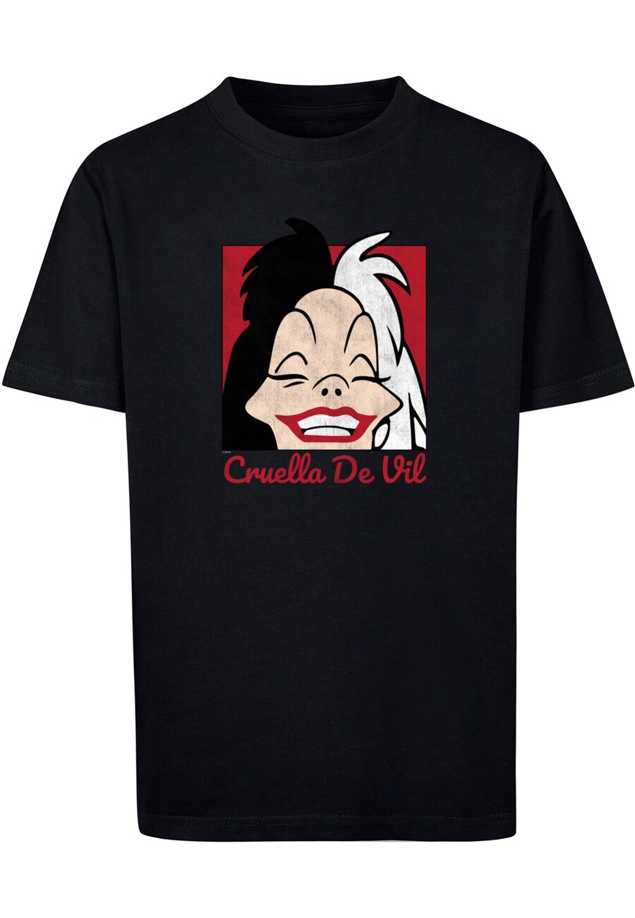 

Рубашка ABSOLUTE CULT 101 Dalmations - Cruella De Vil Head, черный