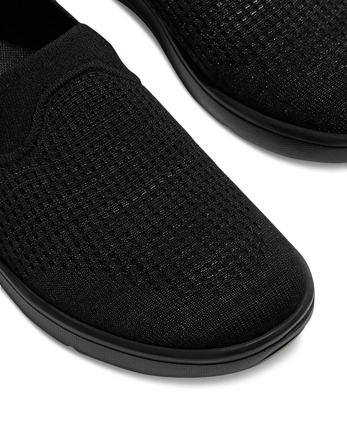 Женские слипоны Super-Q из трикотажа FitFlop, серый — фото 4