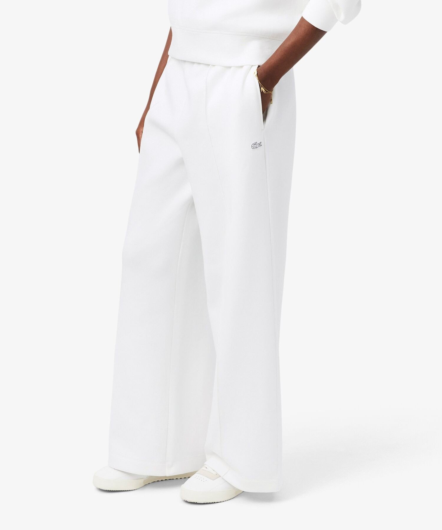 Брюки спортивные LACOSTE White