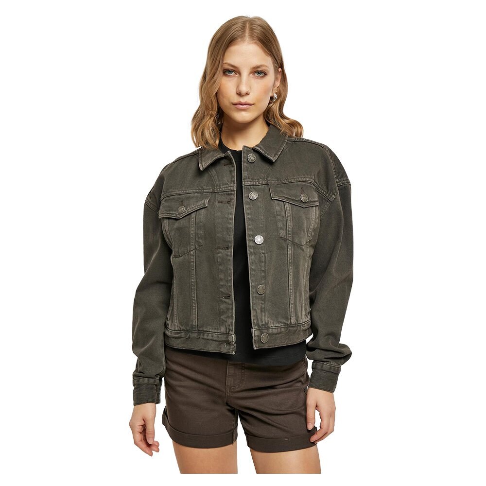 

Куртка Urban Classics Oversized Colored Denim, коричневый