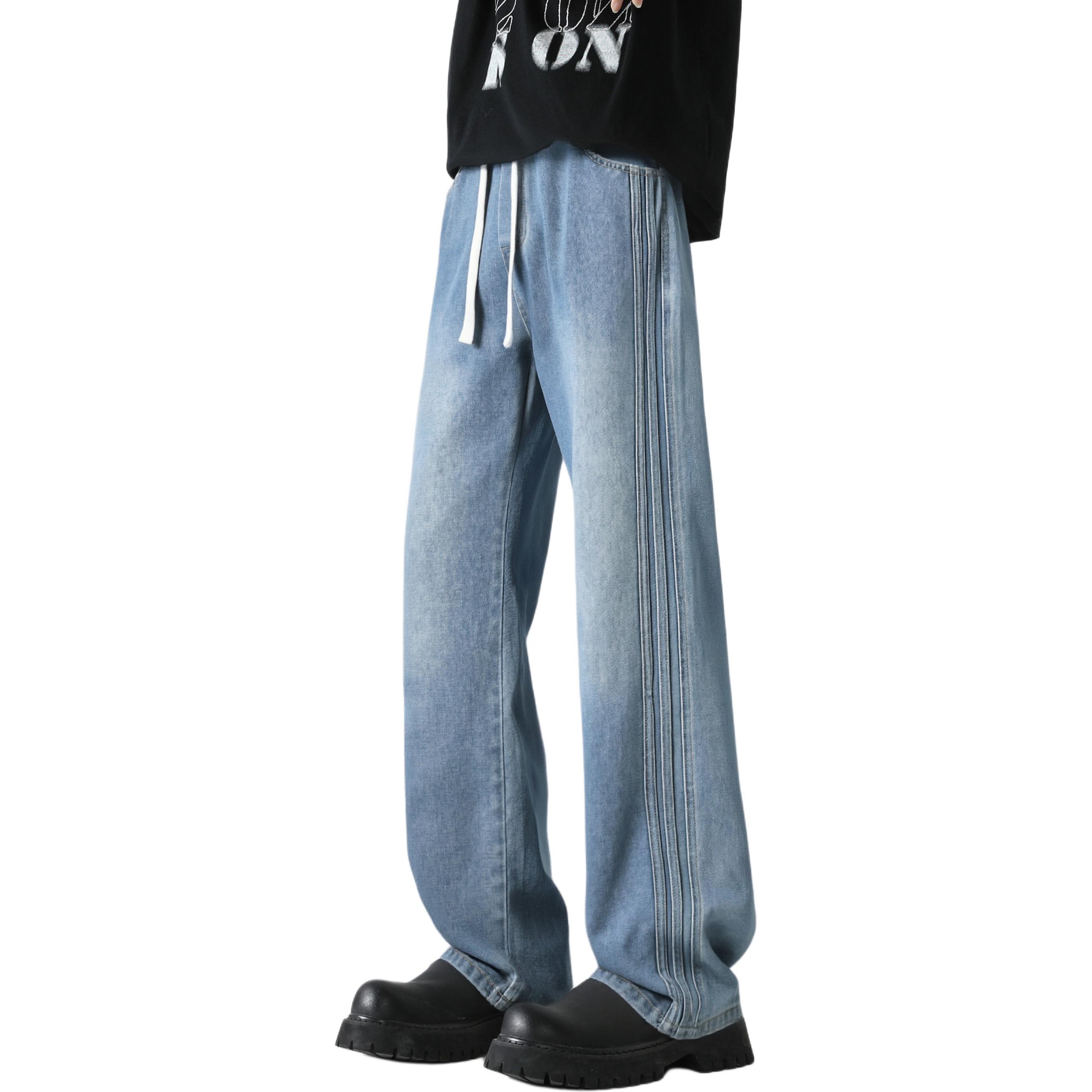 

Джинсы Unisex утепленные с флисовой подкладкой прямого кроя Jeep, stone-washed черный[spring fall regular]