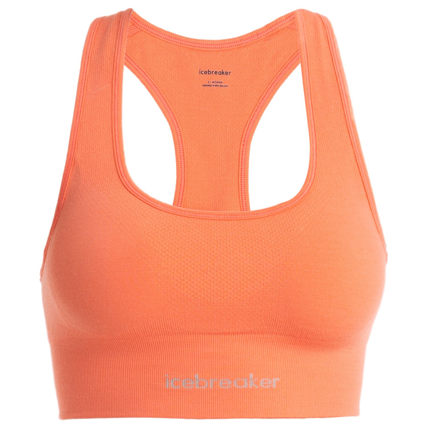 

Спортивный бюстгальтер Icebreaker Women's Merino Seamless Active Bra, цвет Tang