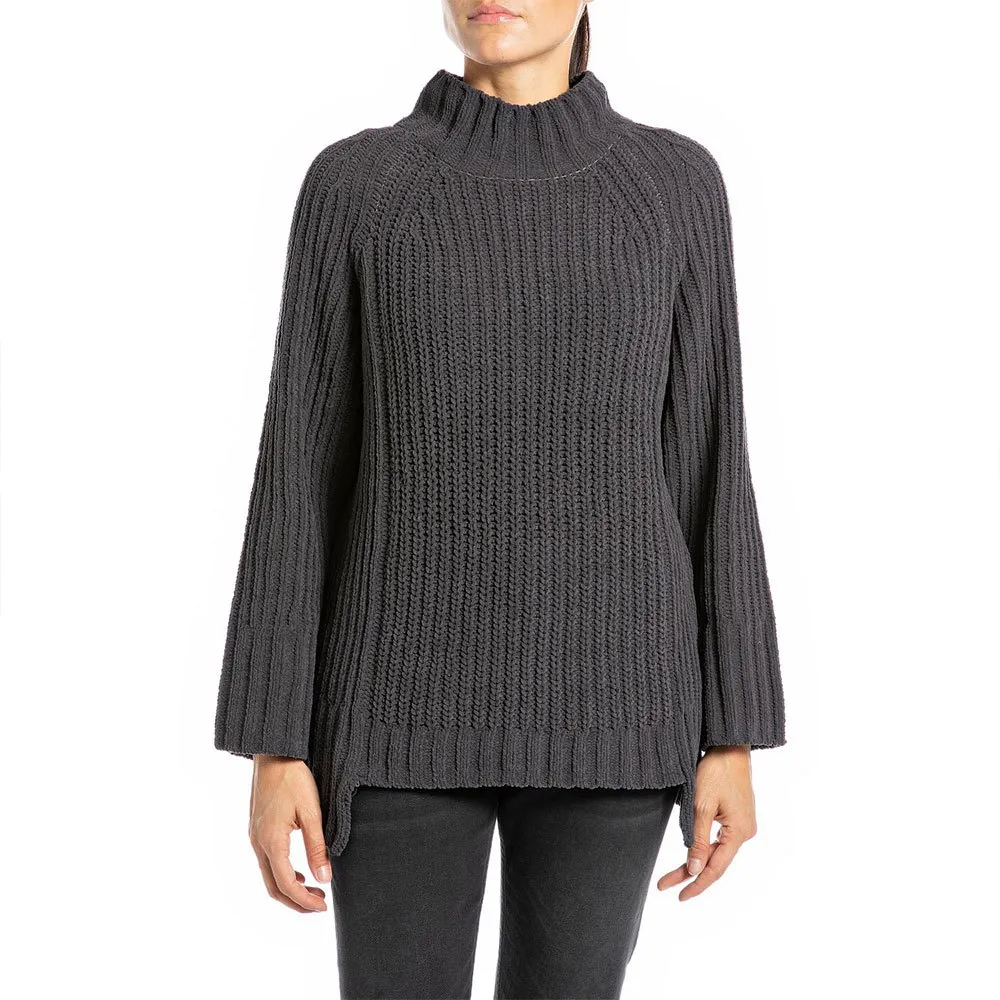 

Свитер Replay DK3318.000.G22926 high neck, серый