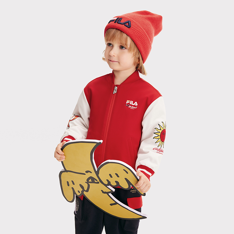 FILA KIDS Куртка-пуховик FILA Legend Red для детей 3-7 лет — фото 3