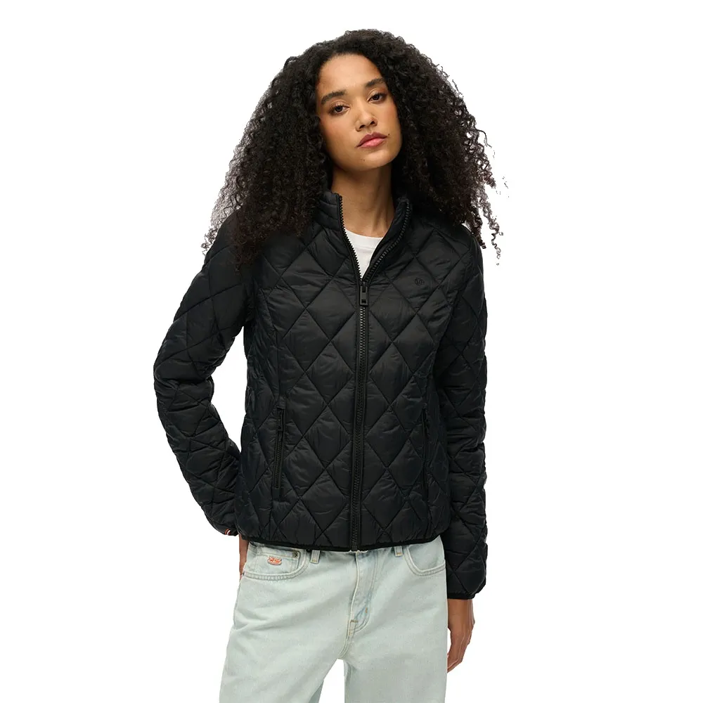 

Куртка Superdry Diamond Fuji Lite padded, черный