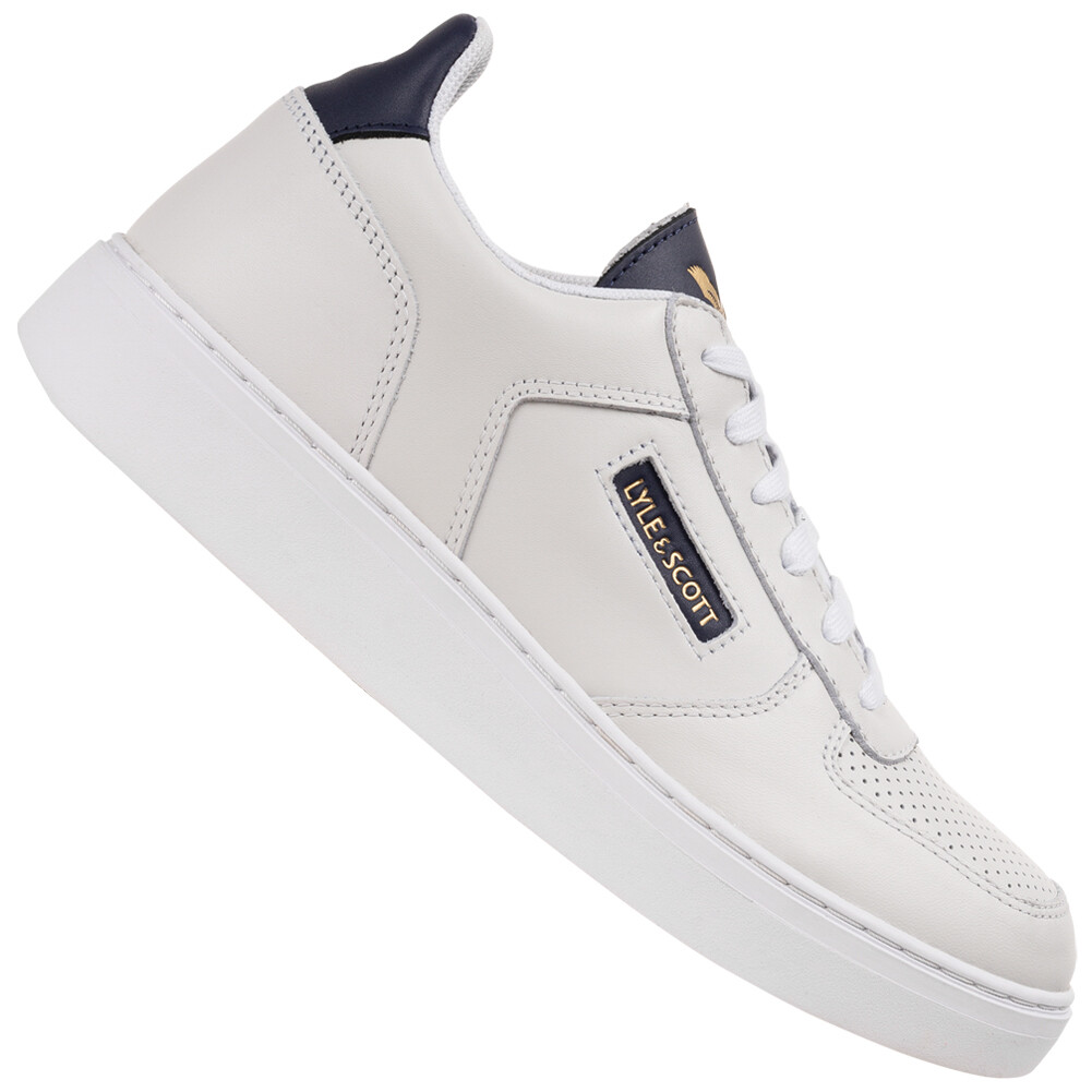 

Мужские кожаные кроссовки Lyle & Scott McMahon Lyle And Scott, Серый, Мужские кожаные кроссовки Lyle & Scott McMahon Lyle And Scott