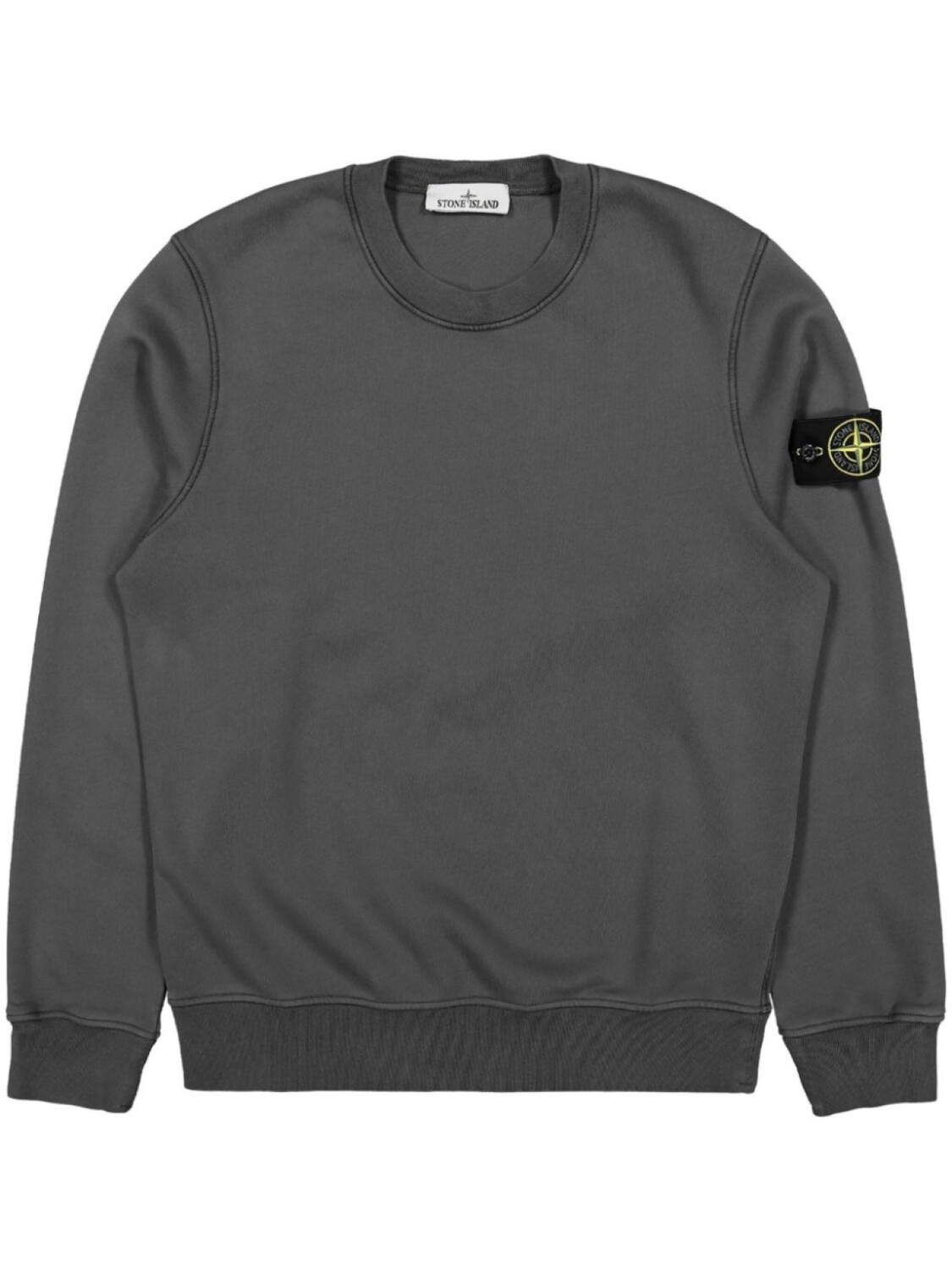 

Stone Island толстовка с логотипом Compass, серый