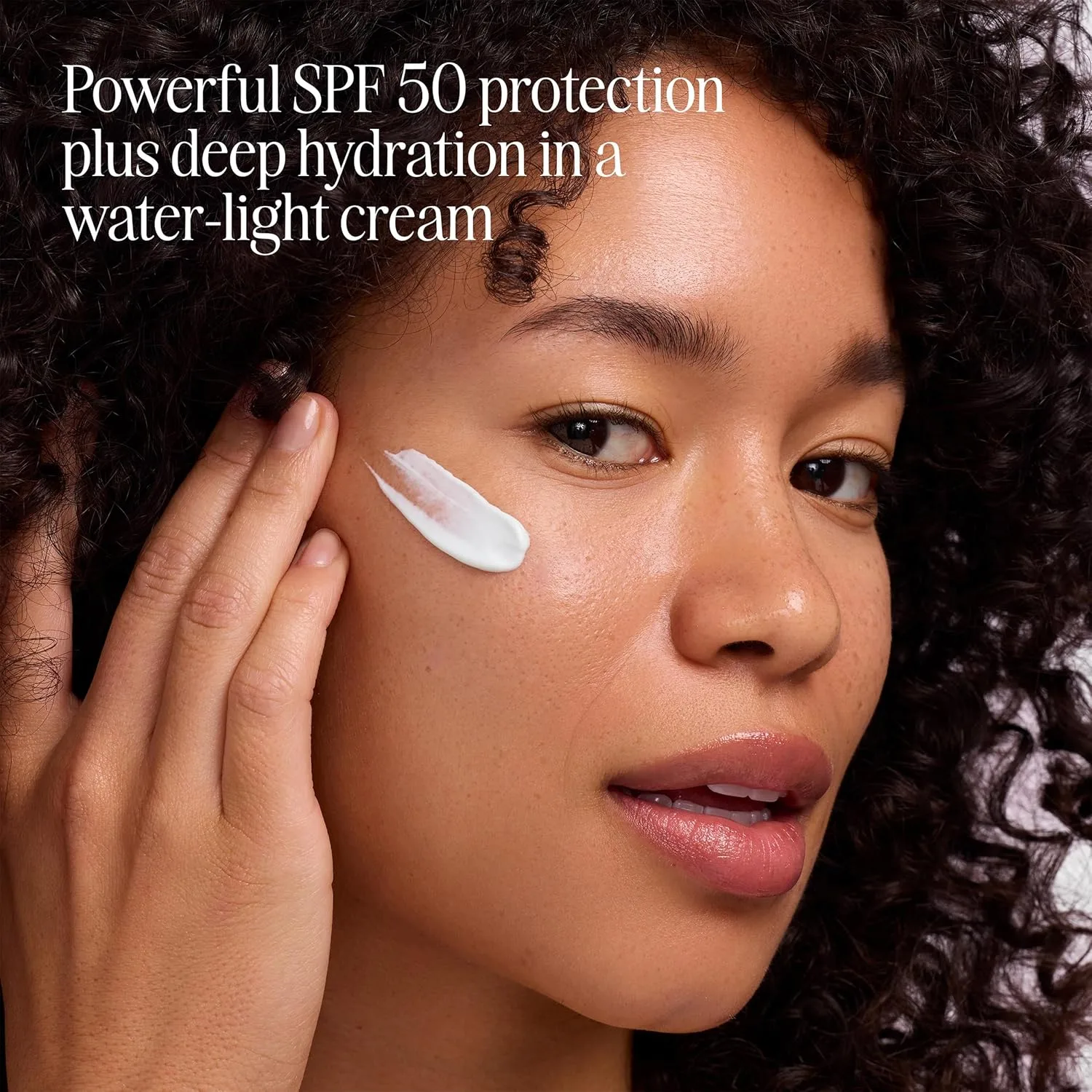 Увлажняющий крем для лица COOLA Organic Refreshing Water Cream с SPF 50, протестированный дерматологами, с технологией BlueScreen Digital De-Stress на растительной основе, 44 мл., blue — фото 2