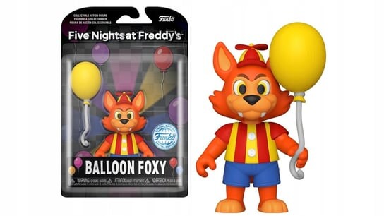 

Fnaf нарушение безопасности воздушный шар foxy funko фигурка