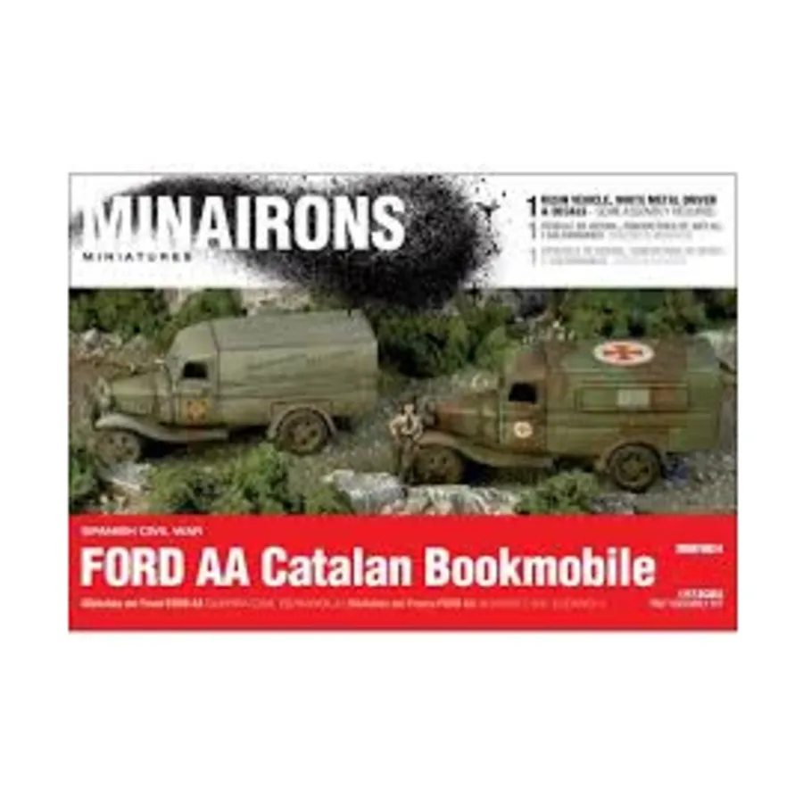 

Каталанский книжный автомобиль Ford AA, Spanish Civil War - Vehicles (1:72)