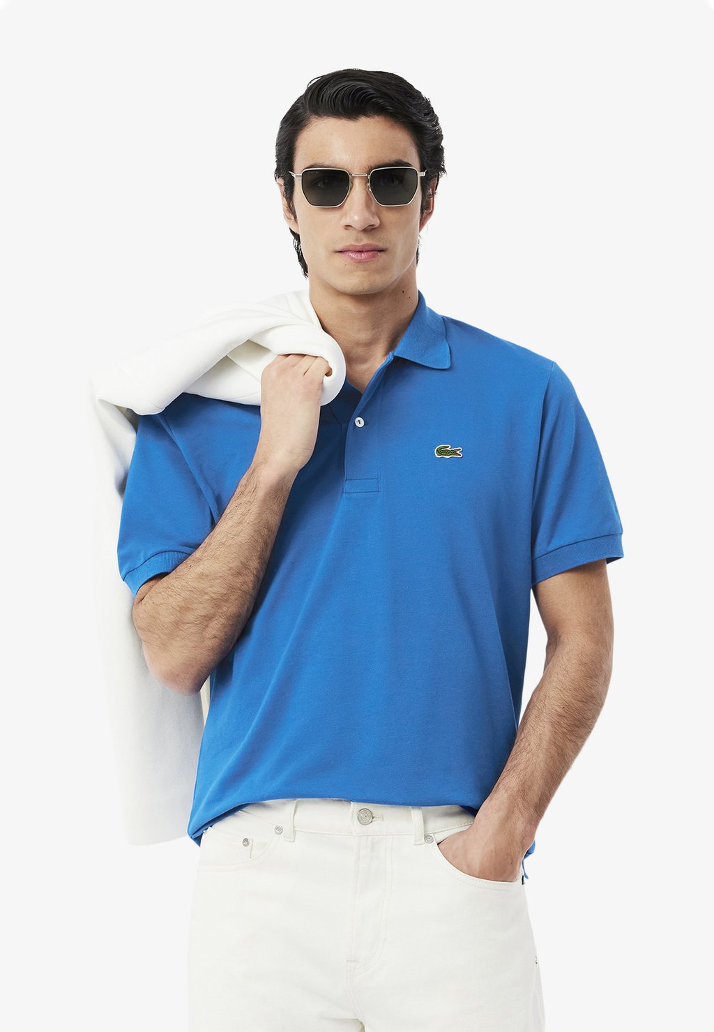 

Рубашка поло Polo LIGHT - Classic fit Lacoste, синий