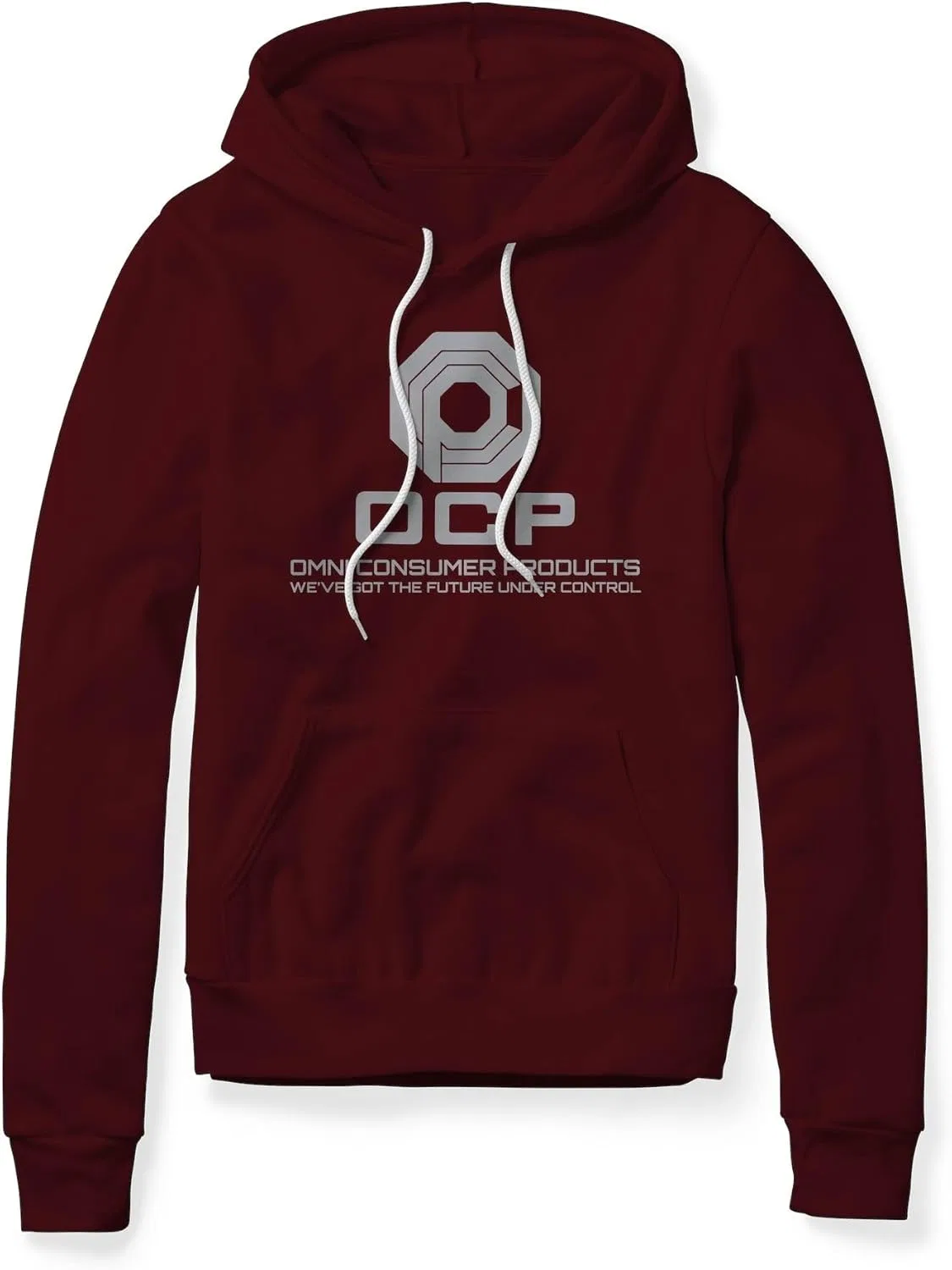 Флисовая худи, OCP, бордовый