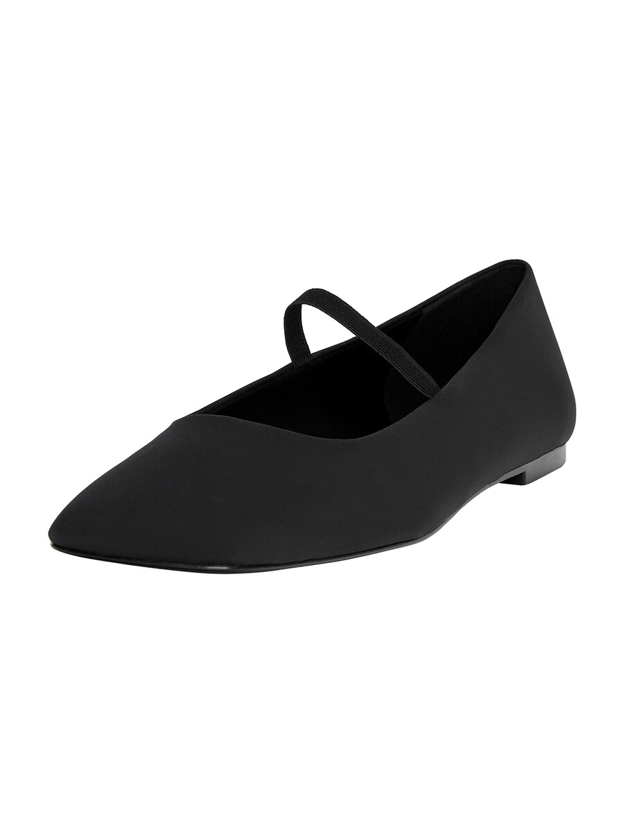 Балетки Pull&Bear, черный