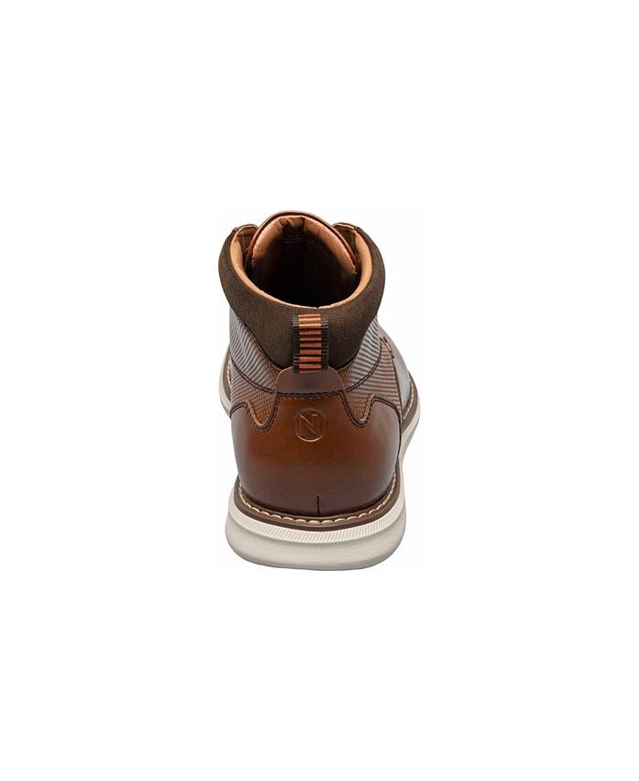 Мужские туфли Chase Chukka с простым носком Nunn Bush, цвет Cognac Multi — фото 3