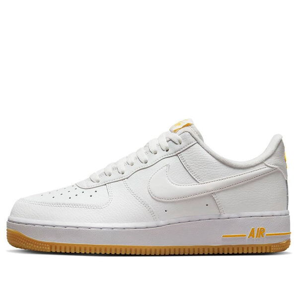 

Кроссовки air force 1 low '07 'white university gold gum' Nike, белый