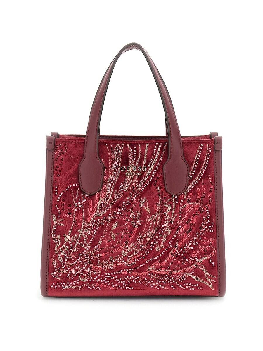 

Клатч GUESS Clutch Silvana, бордо