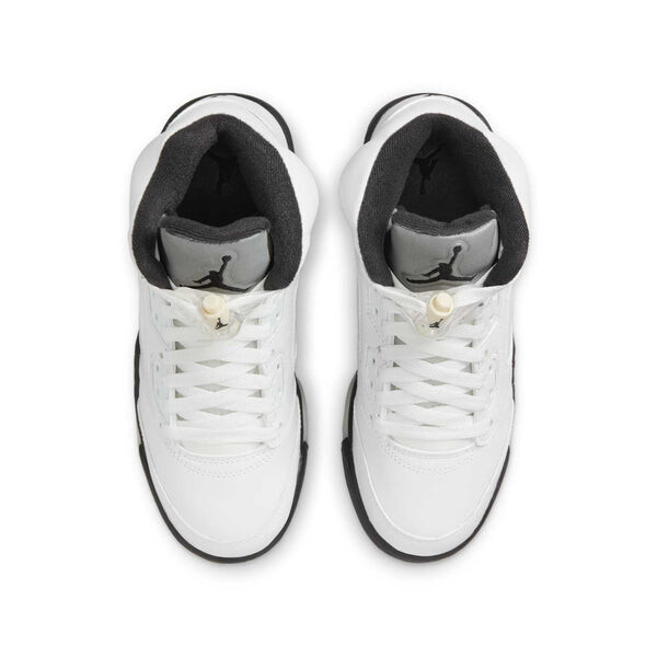 Кроссовки 5 retro 'reverse metallic' Air Jordan, белый — фото 4