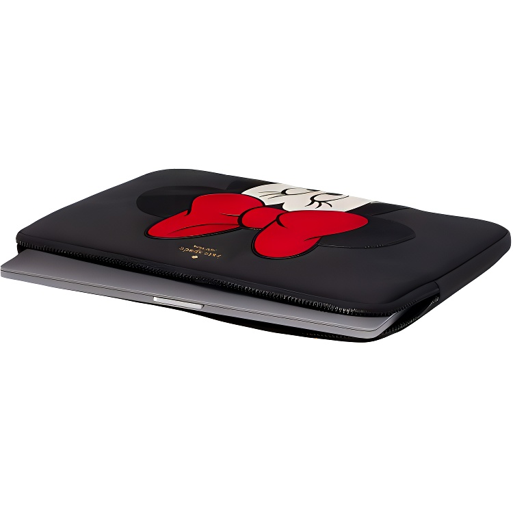 Kate Spade Женская дорожная сумка для хранения вещей из переработанного нейлона, созданная в сотрудничестве с Disney, черная — фото 2