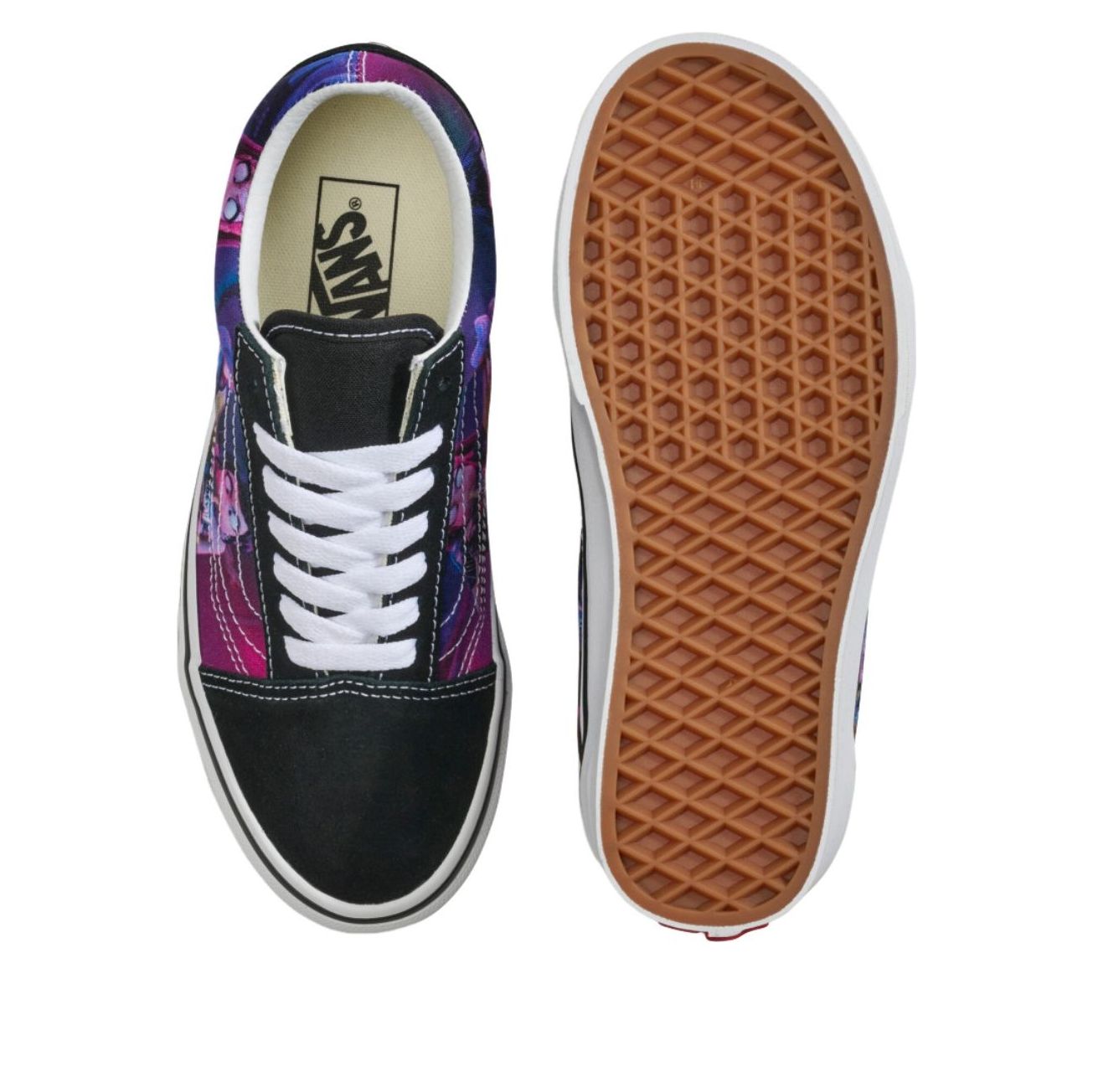 (GS) Vans x Kpop Demon Hunters Old Skool 'Black Purple' — фото 3