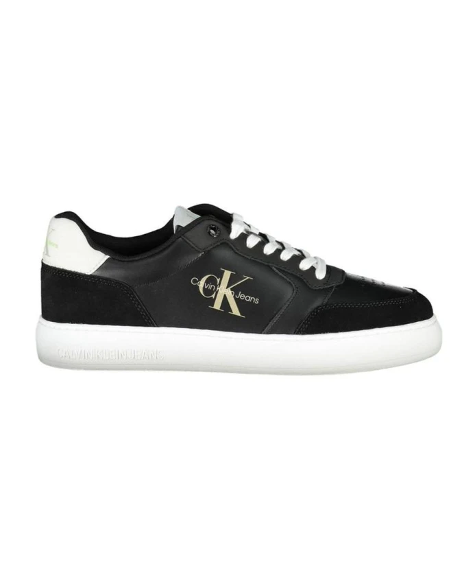 

Черные спортивные кроссовки из полиэстера, модель CK. Calvin Klein, черный
