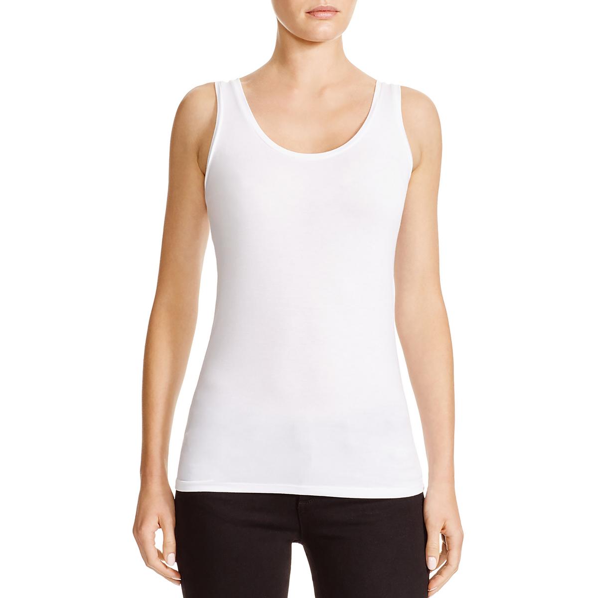 

Женская майка без рукавов с U-образным вырезом Majestic Filatures, белый