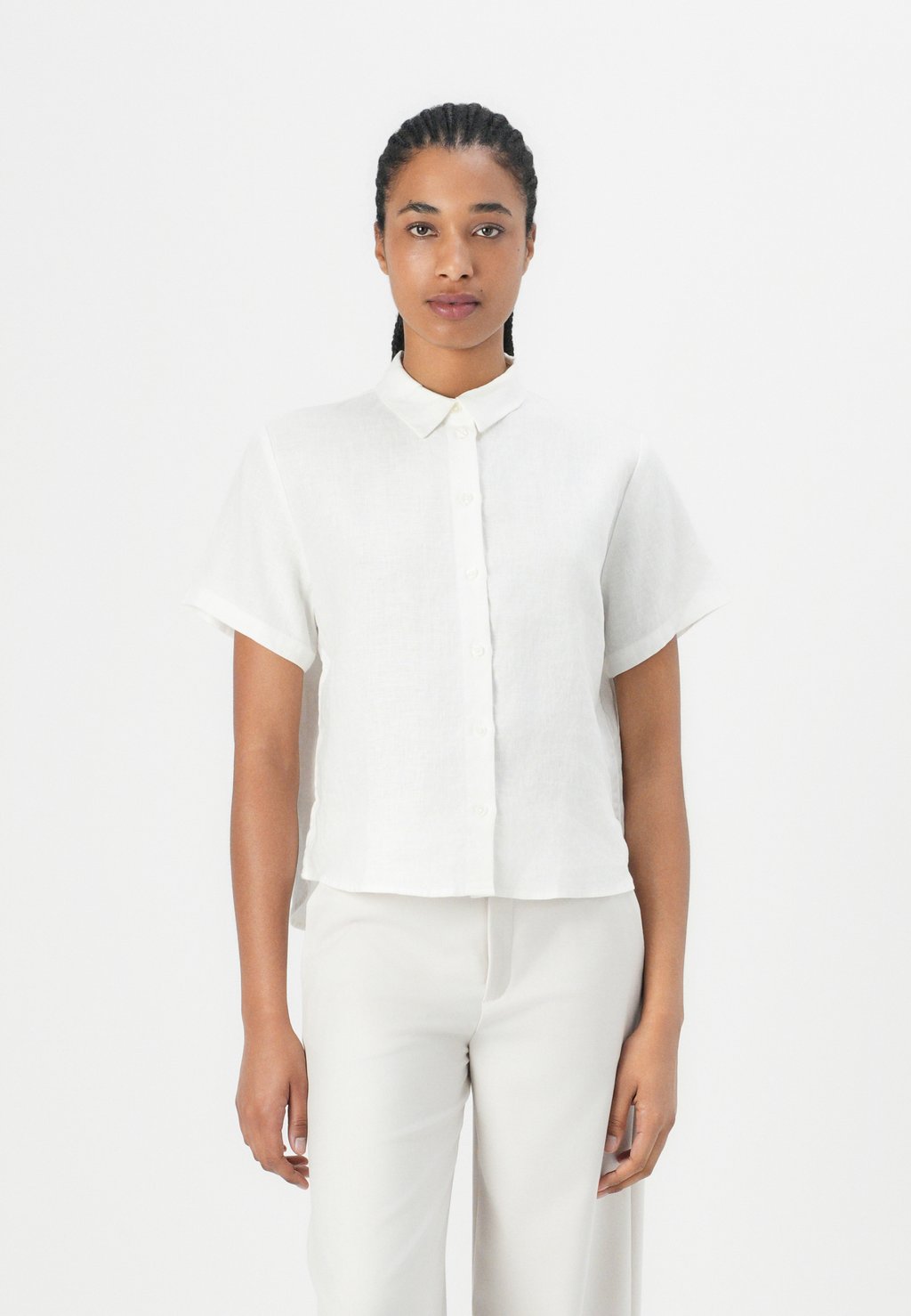 

Блузка на пуговицах MINA SHIRT Samsøe Samsøe, Egret