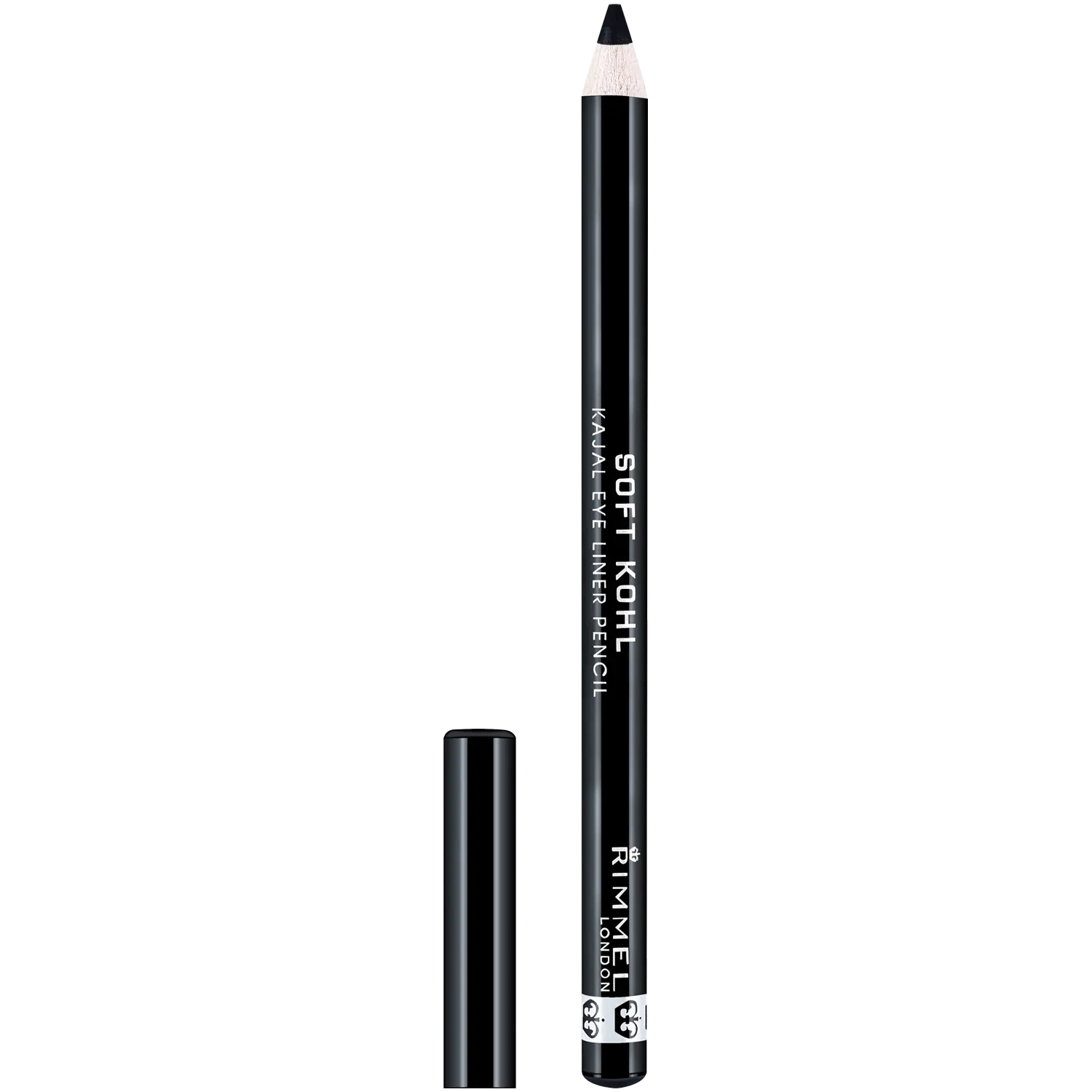 

Перманентная подводка для глаз угольно-черная 61 Rimmel Soft Kohl Kajal, 1 гр