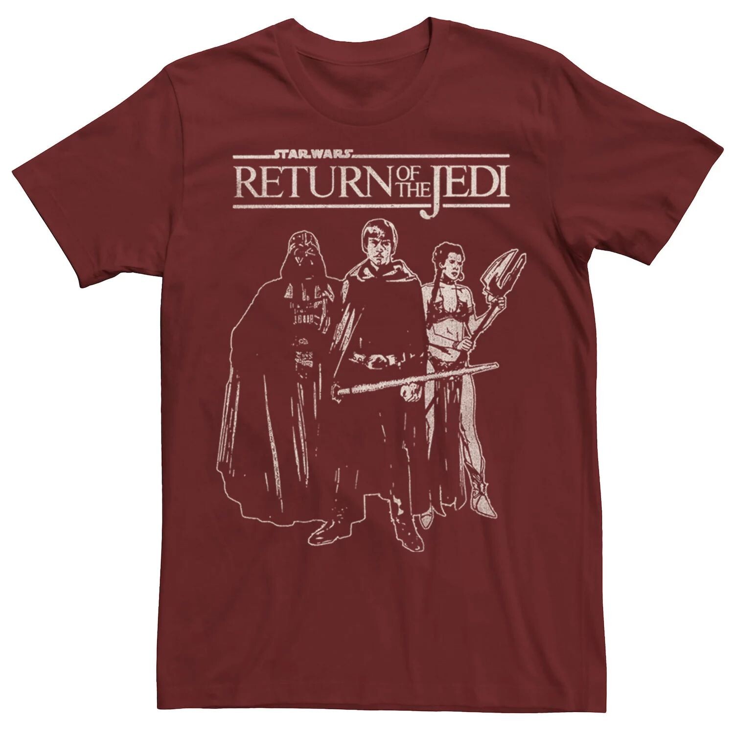 

Мужская футболка с плакатом The Return Group Star Wars