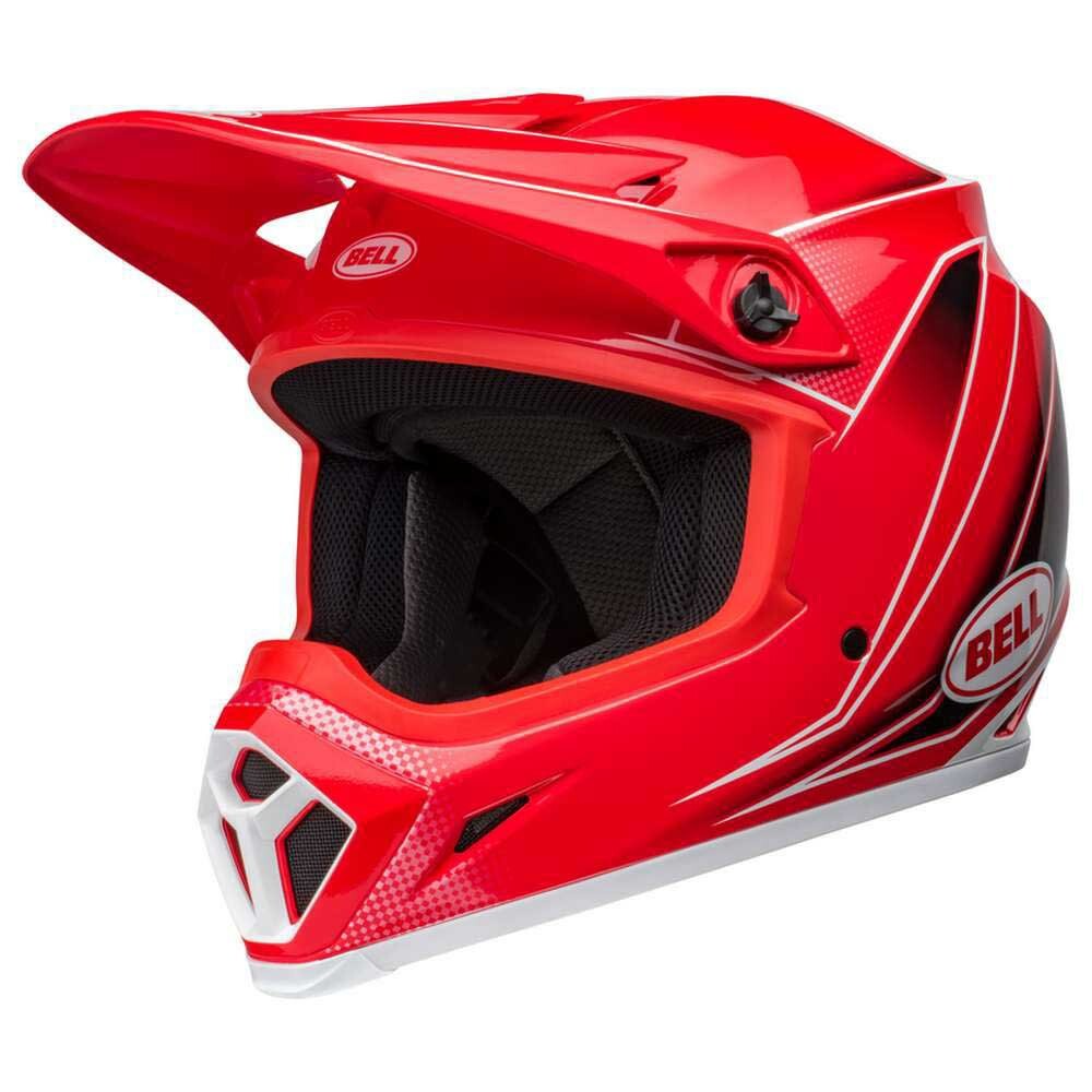

Шлем для мотокросса Bell Moto MX-9 Mips, красный