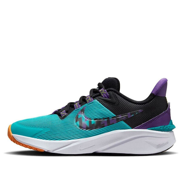 

Кроссовки star runner 4 se 'teal nebula black' Nike, мультиколор