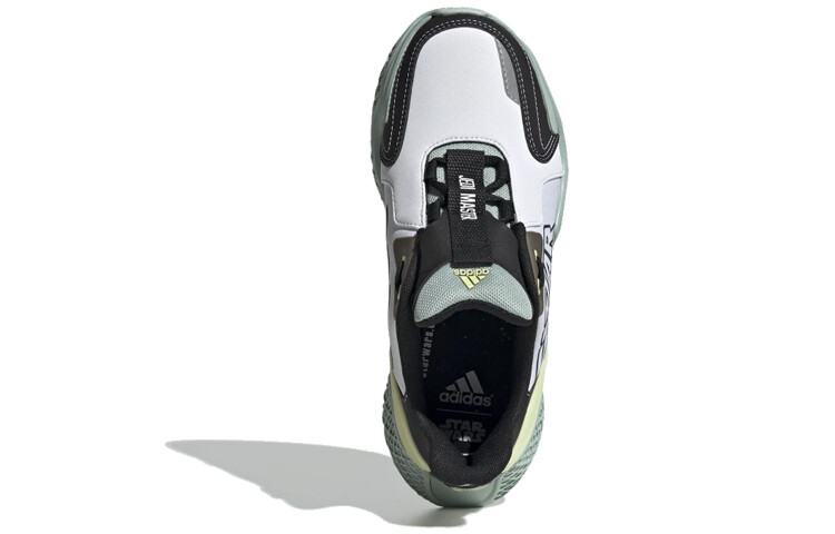 Кроссовки детские STAR WARS GS Low-top белые/зеленые Adidas — фото 4