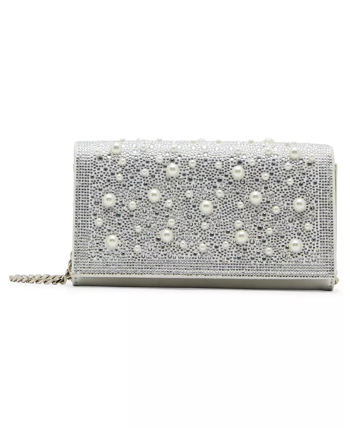 

Сумка через плечо Flap Sparkler Betsey Johnson, серый