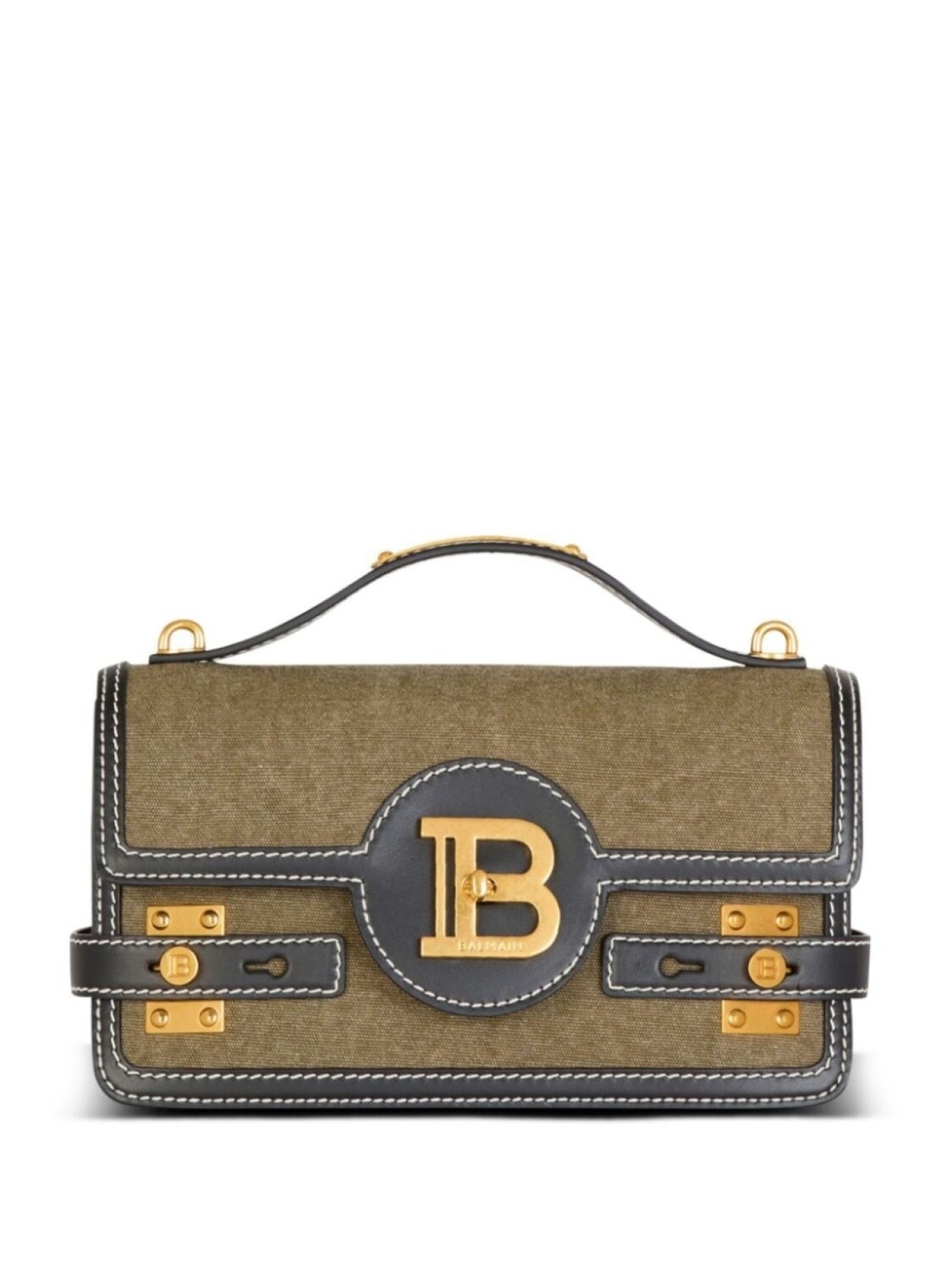 

Balmain сумка на плечо B-Buzz 24 из канваса, зеленый