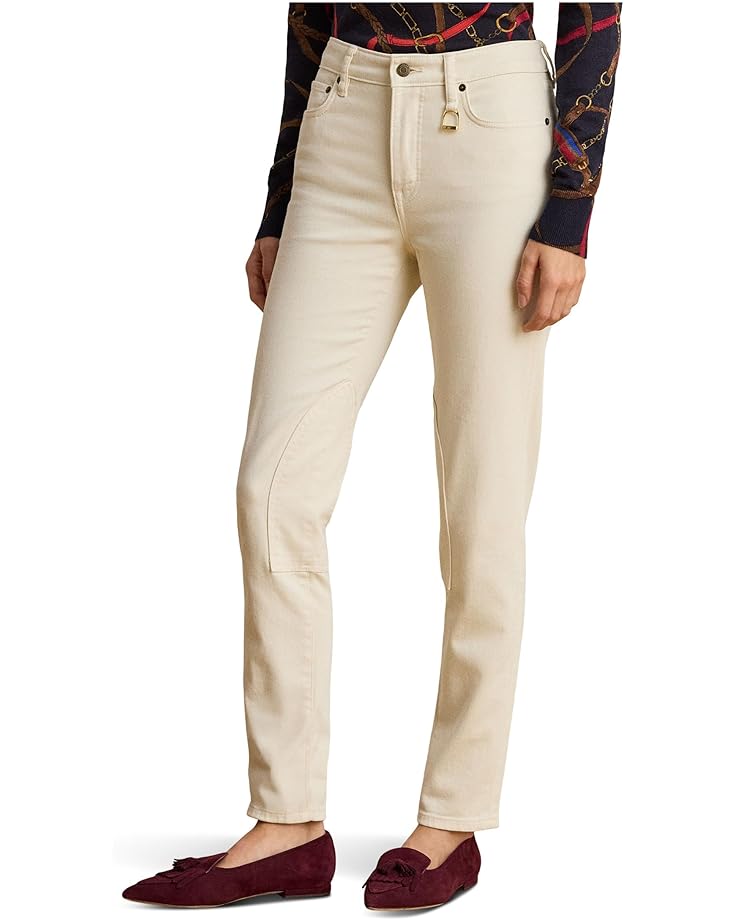 

Женские джинсы Lauren Ralph Lauren High-Rise Skinny Ankle, Cream Wash