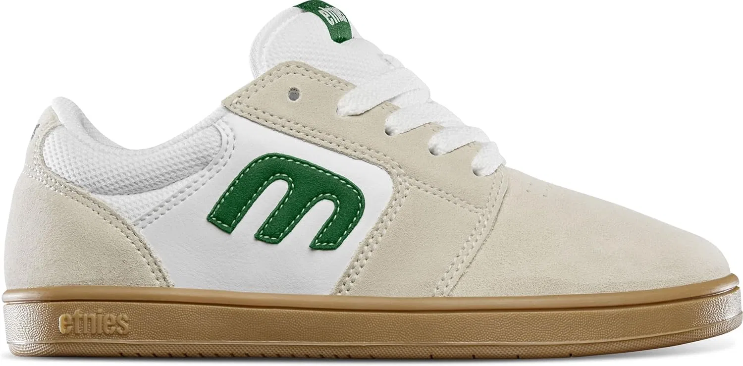 Кроссовки для скейтбординга Etnies, белый/зеленый/желтый