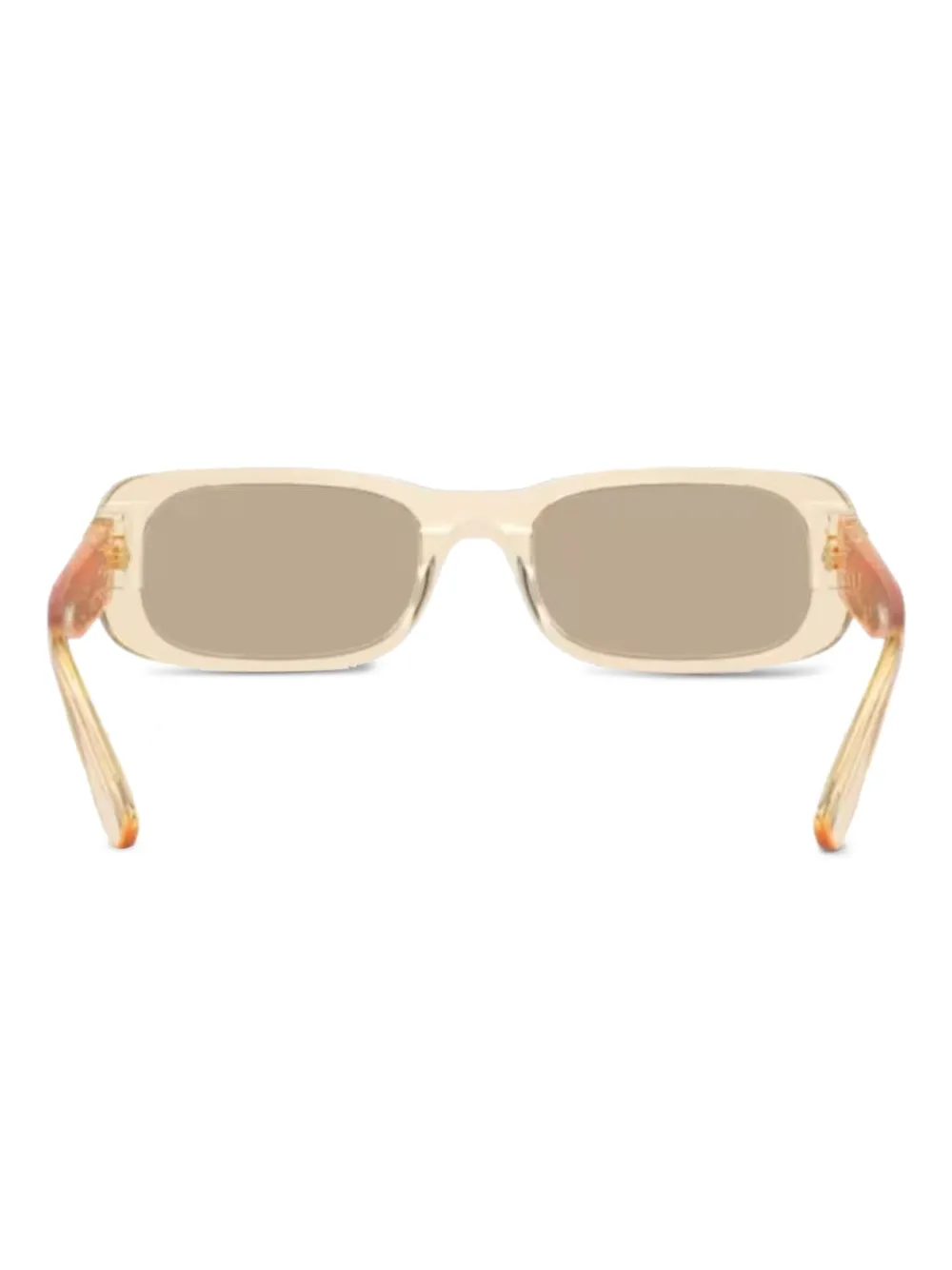 

Солнцезащитные очки 08ZS в прямоугольной оправе Miu Miu, золотой