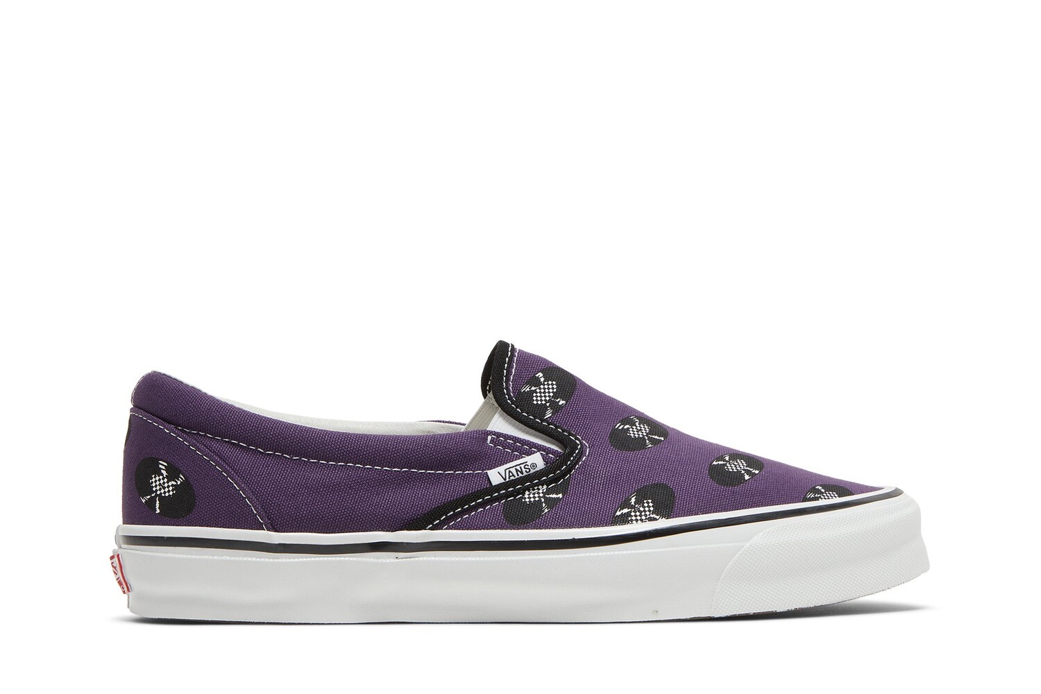 Классические слипоны Wacko Maria x OG Vans, фиолетовый