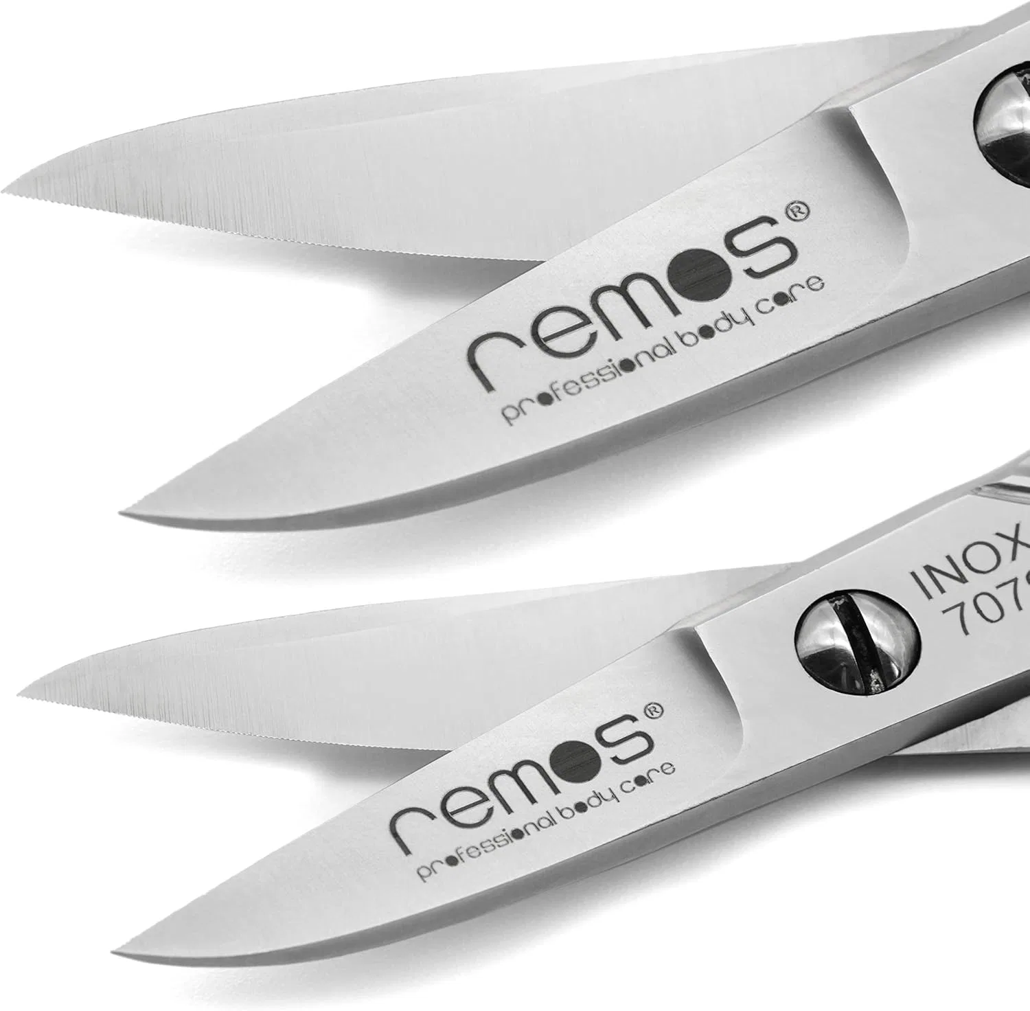 Ножницы для ногтей Remos из нержавеющей стали с зазубренным лезвием Remos Professional Body Care — фото 2