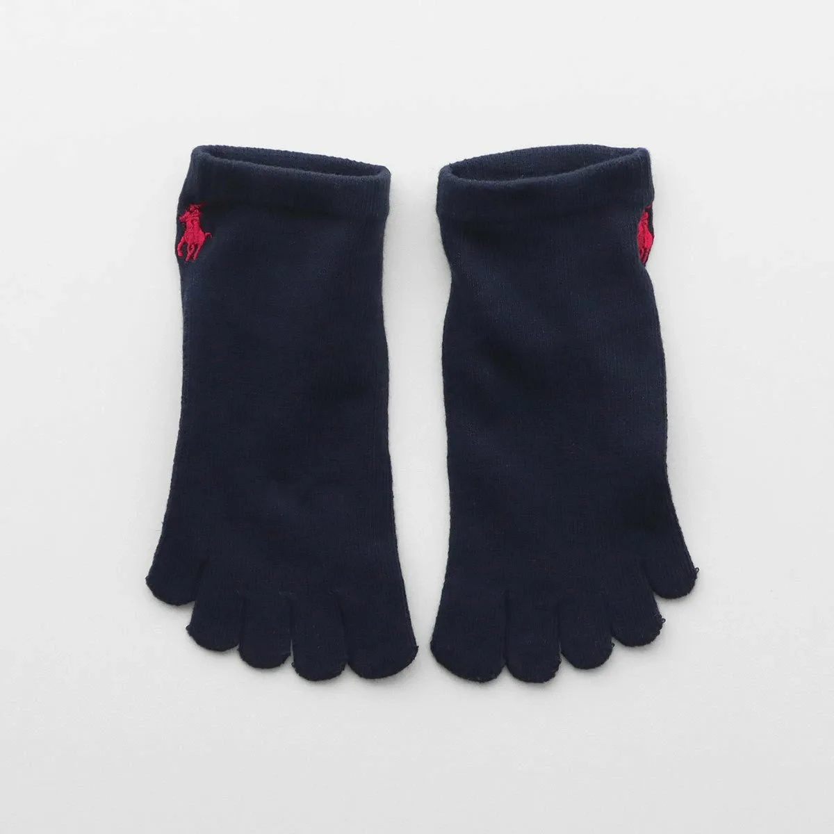 Носки с пятью пальцами, длиной до колена, как у кроссовок. Polo Ralph Lauren, 69. Midnight Blue