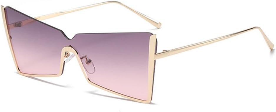 

Женские солнцезащитные очки LVTFCO в цельной полуободковой оправе, металлическая оправа «кошачий глаз», модные очки для подиума, декоративные очки с защитой от УФ-излучения UV400, 6