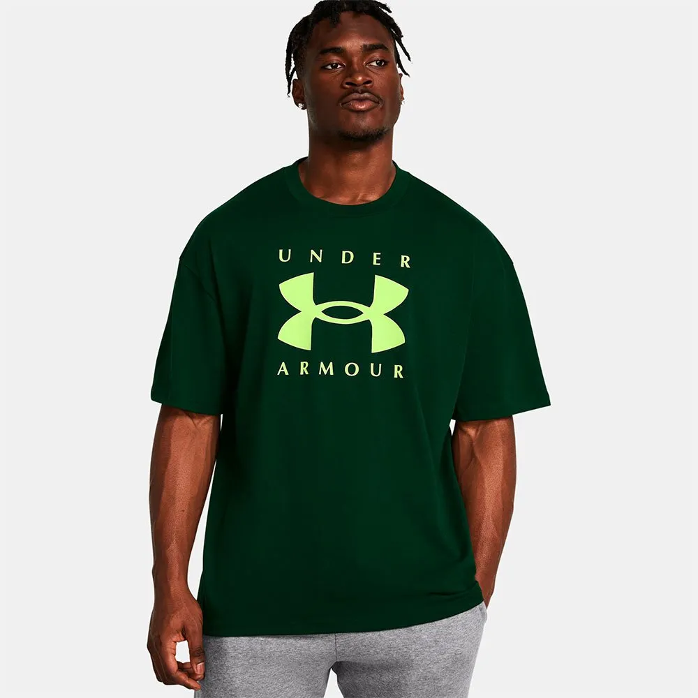 

Футболка Under Armour Heavyweight Oversized Branded, зеленый