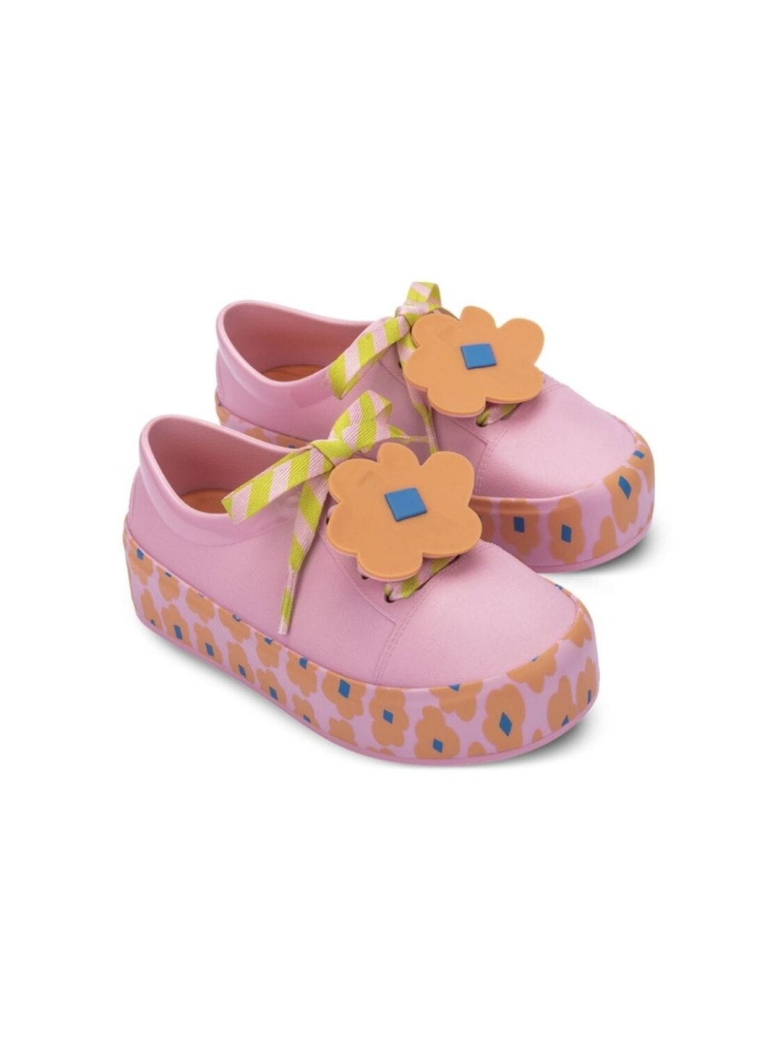 

Mini Melissa кроссовки Street Fabula, розовый